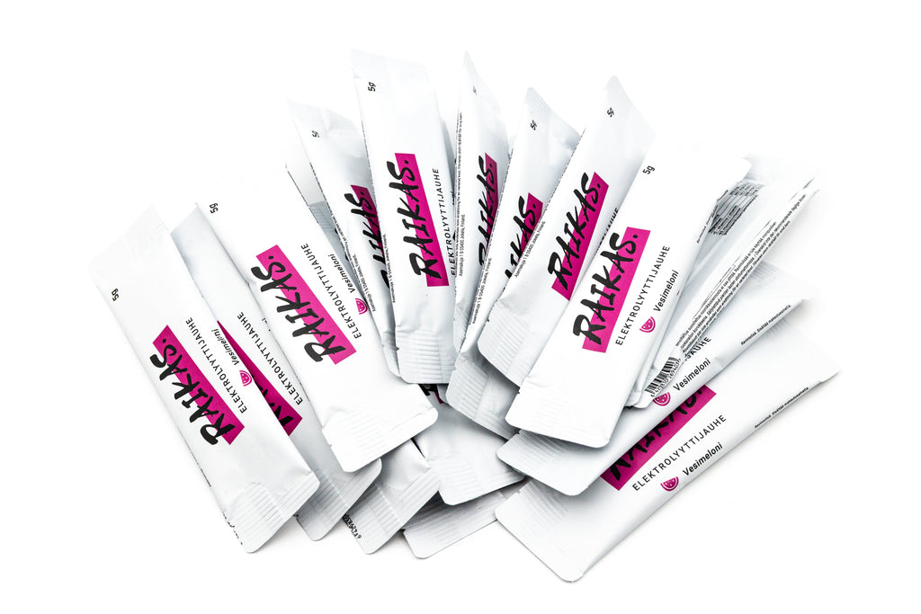 Elektrolyyttijauhe annospussit  20 kpl